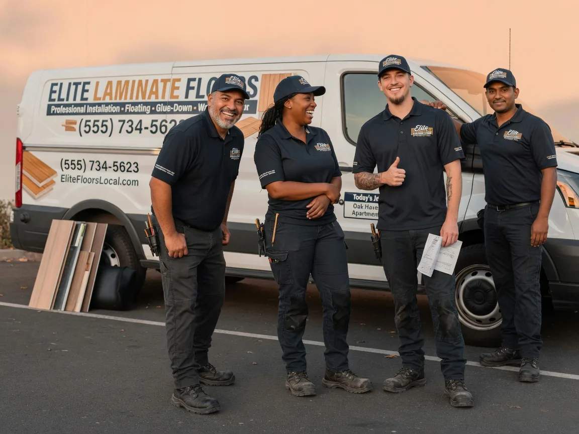 Laminate flooring installation company in Mendon, OH